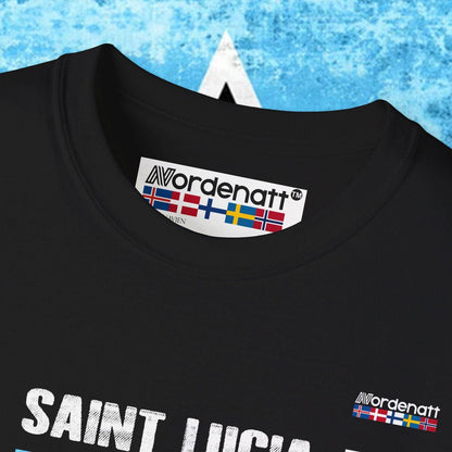 Saint Lucia Flag Heritage Tee - Nordenatt TM