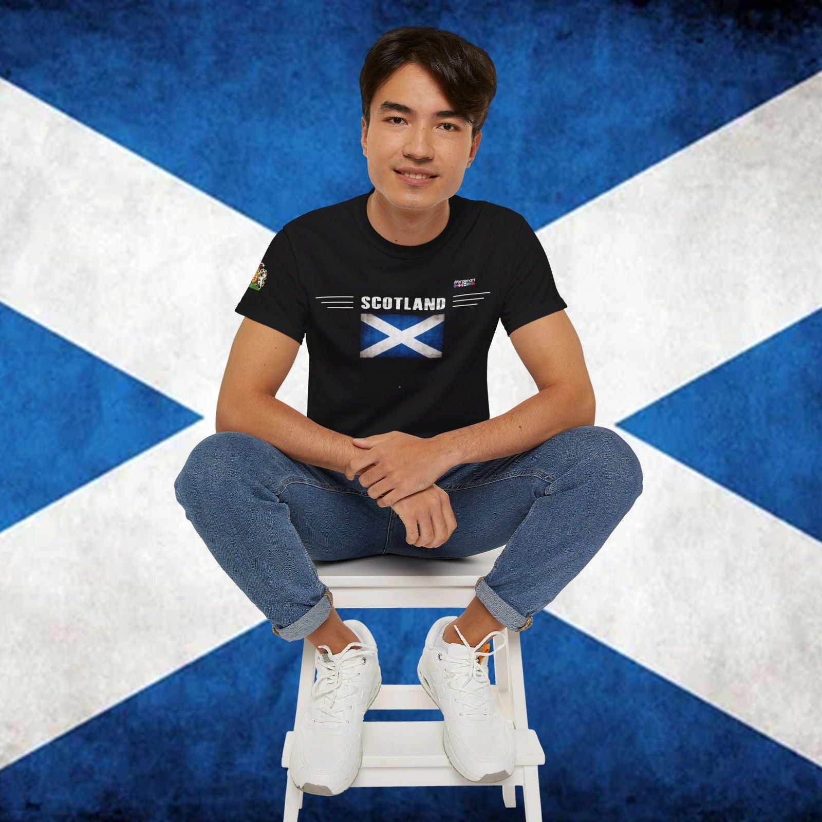 Scotland Heritage Flag Tee - Nordenatt TM