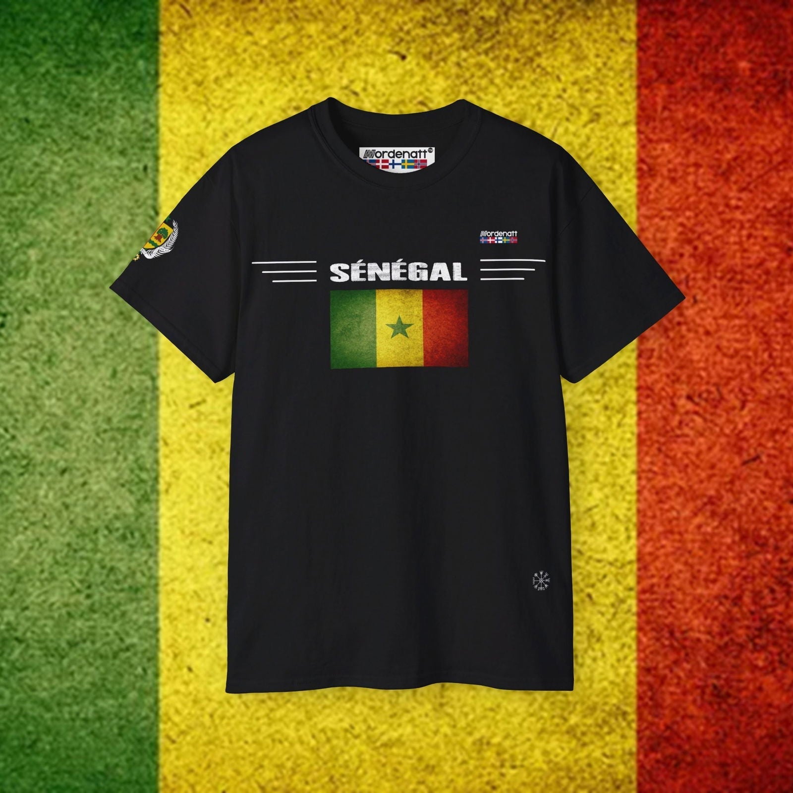 Senegal Premium Flag T-Shirt - Nordenatt TM