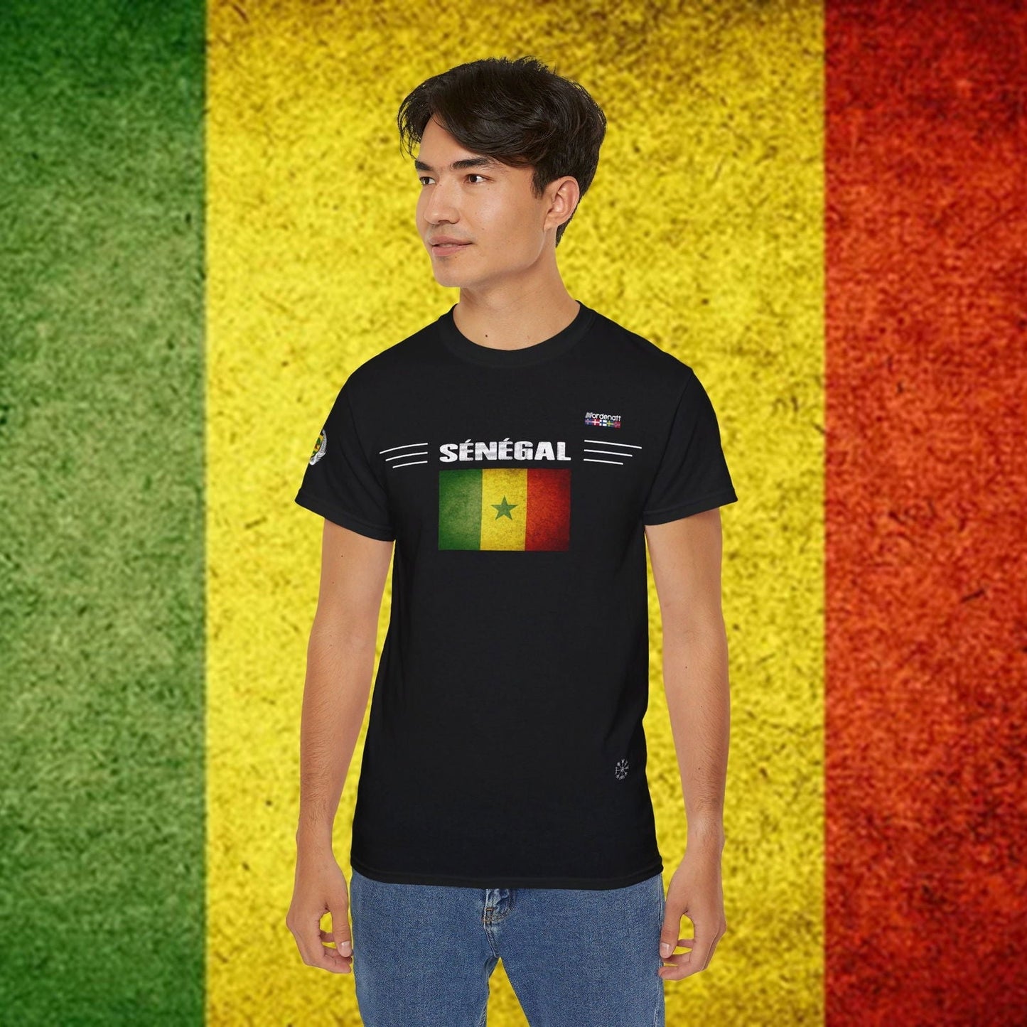 Senegal Premium Flag T-Shirt - Nordenatt TM