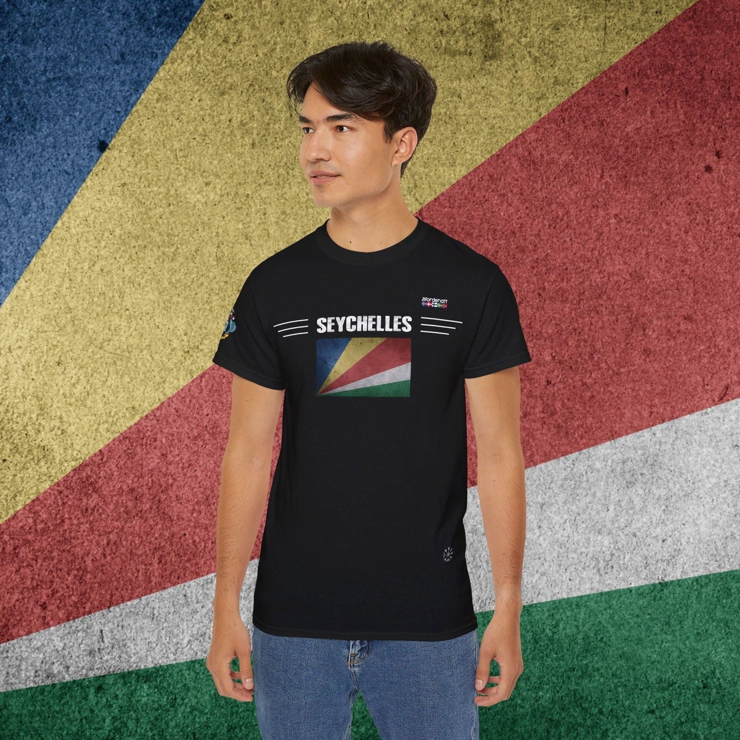 Seychelles Flag Premium Tee - Nordenatt TM