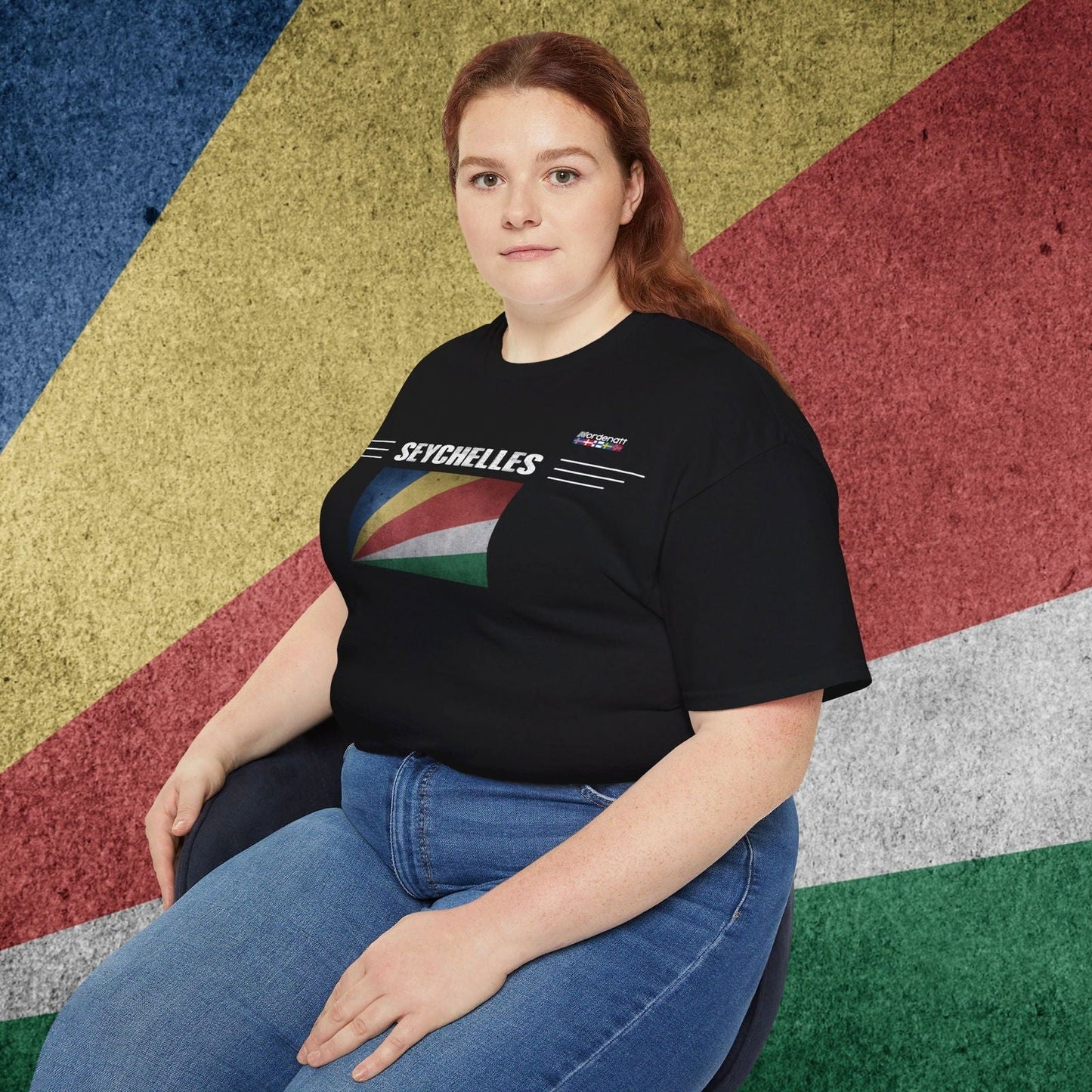 Seychelles Flag Premium Tee - Nordenatt TM