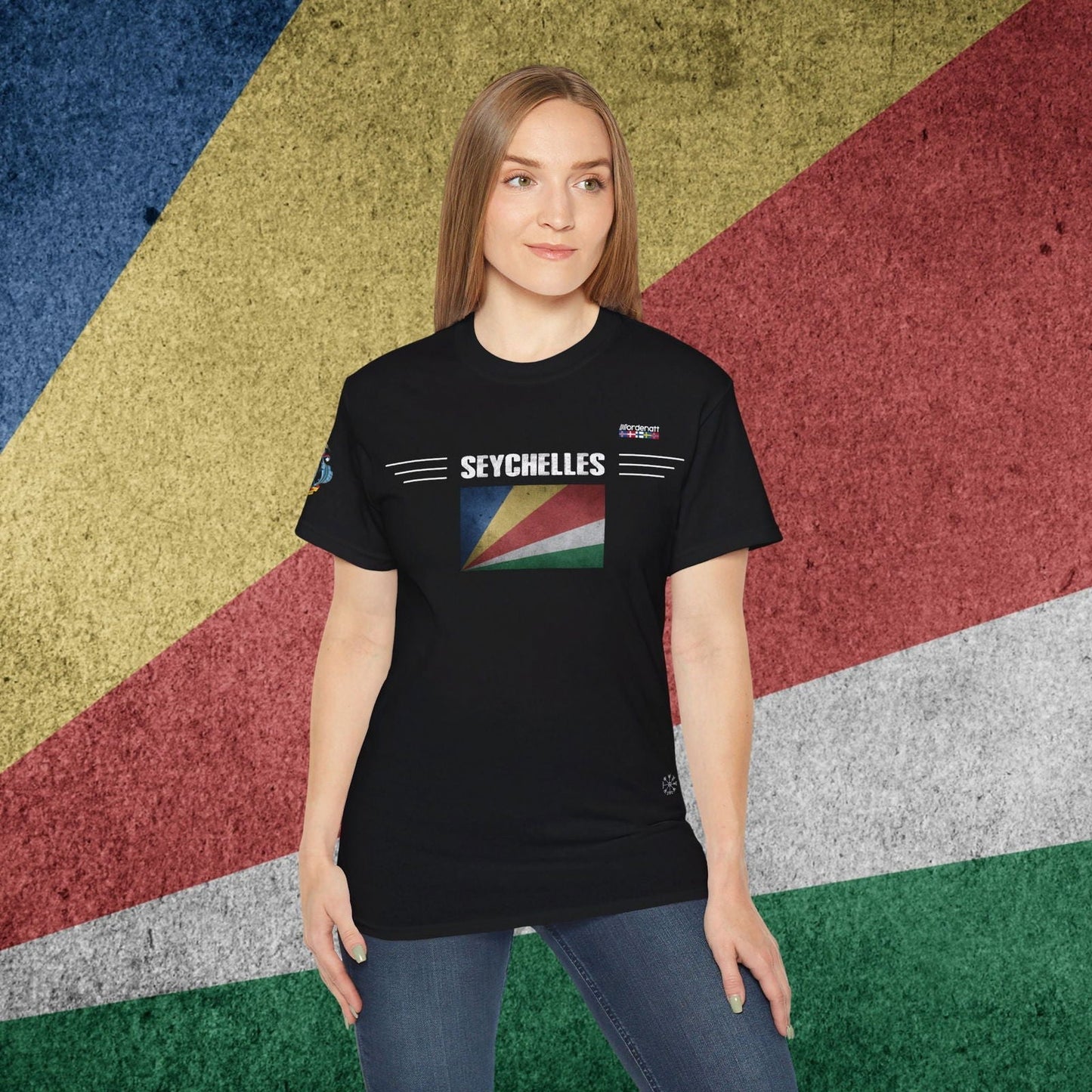 Seychelles Flag Premium Tee - Nordenatt TM