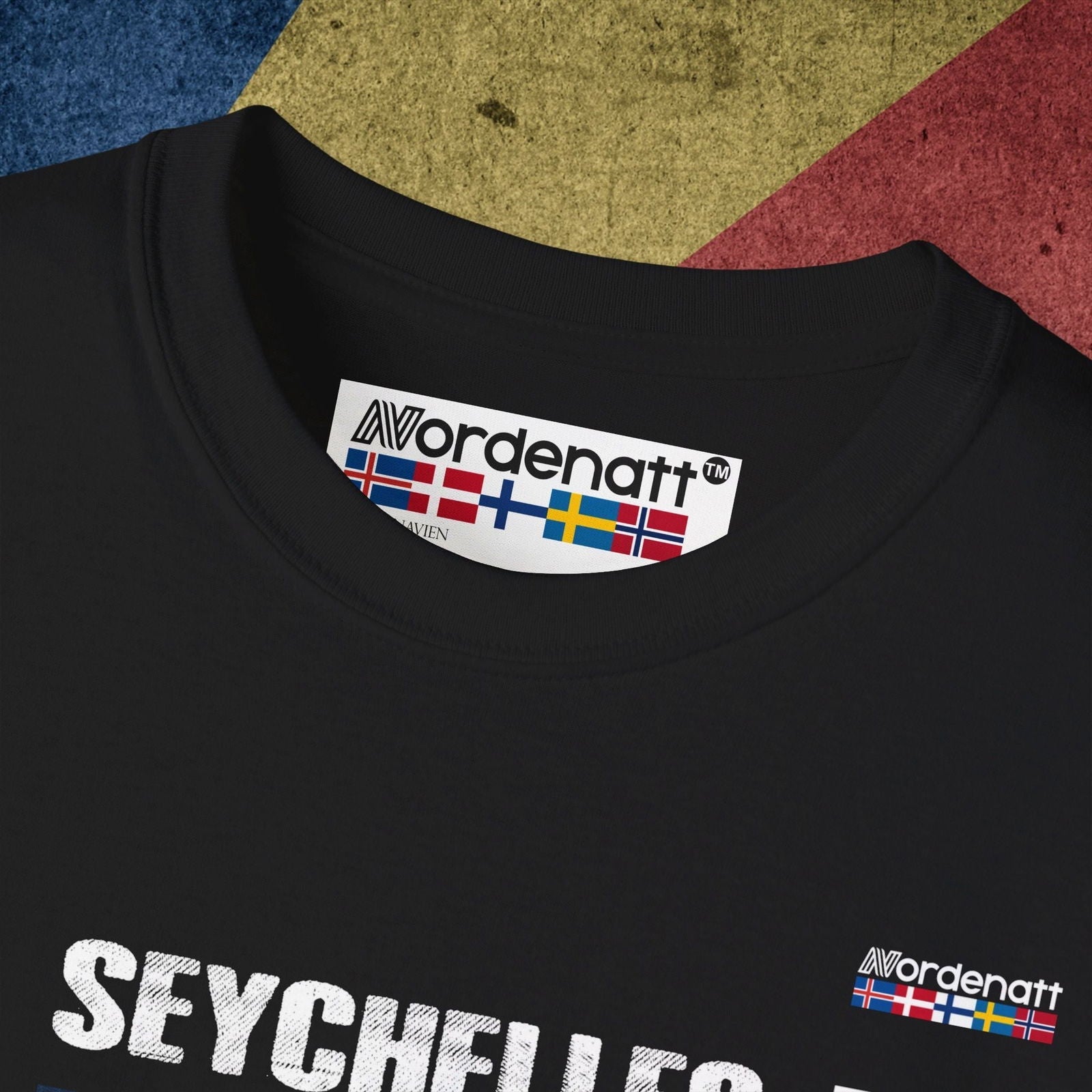 Seychelles Flag Premium Tee - Nordenatt TM