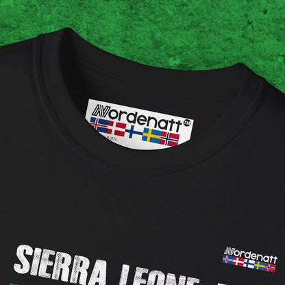 Sierra Leone Heritage Cotton T-Shirt - Nordenatt TM