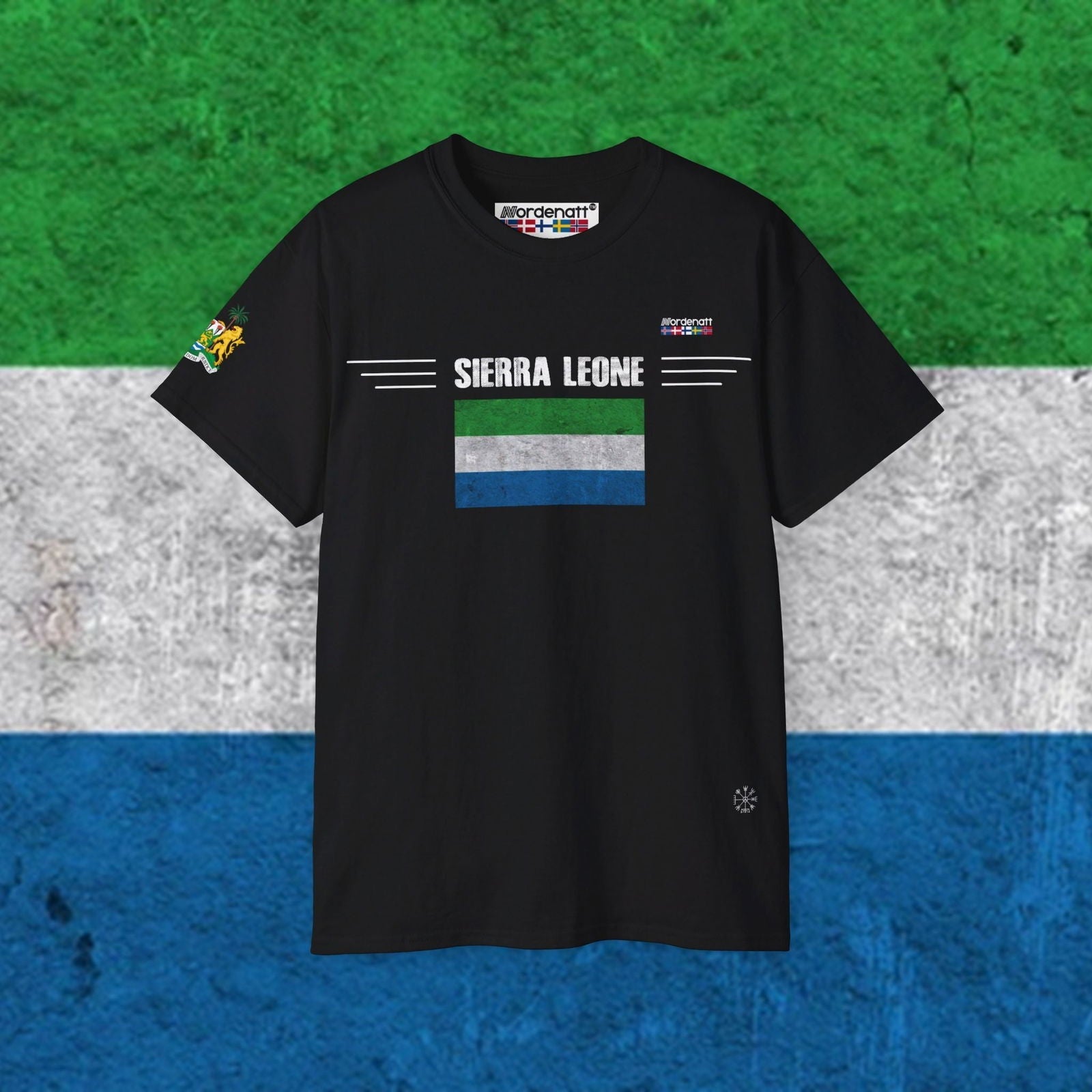 Sierra Leone Heritage Cotton T-Shirt - Nordenatt TM