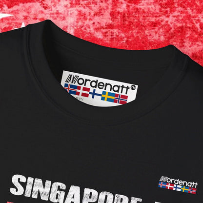 Singapore Soft Cotton Flag T-Shirt - Nordenatt TM