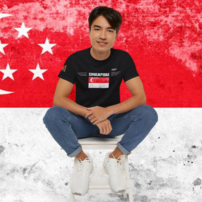 Singapore Soft Cotton Flag T-Shirt - Nordenatt TM