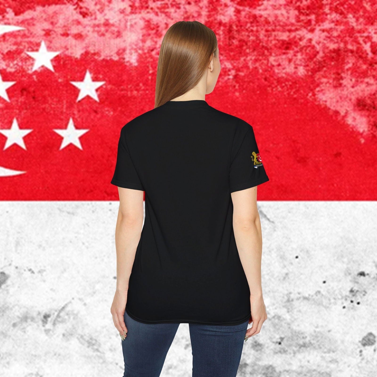 Singapore Soft Cotton Flag T-Shirt - Nordenatt TM