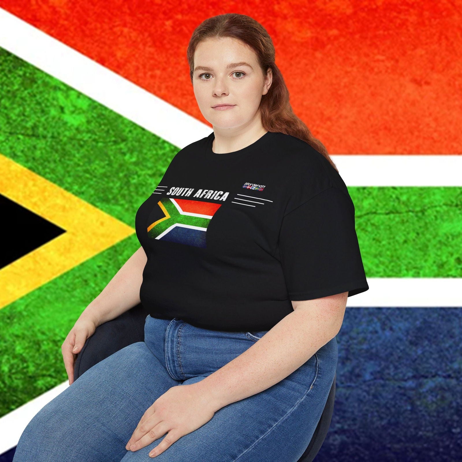 South Africa Premium Flag T-Shirt - Nordenatt TM