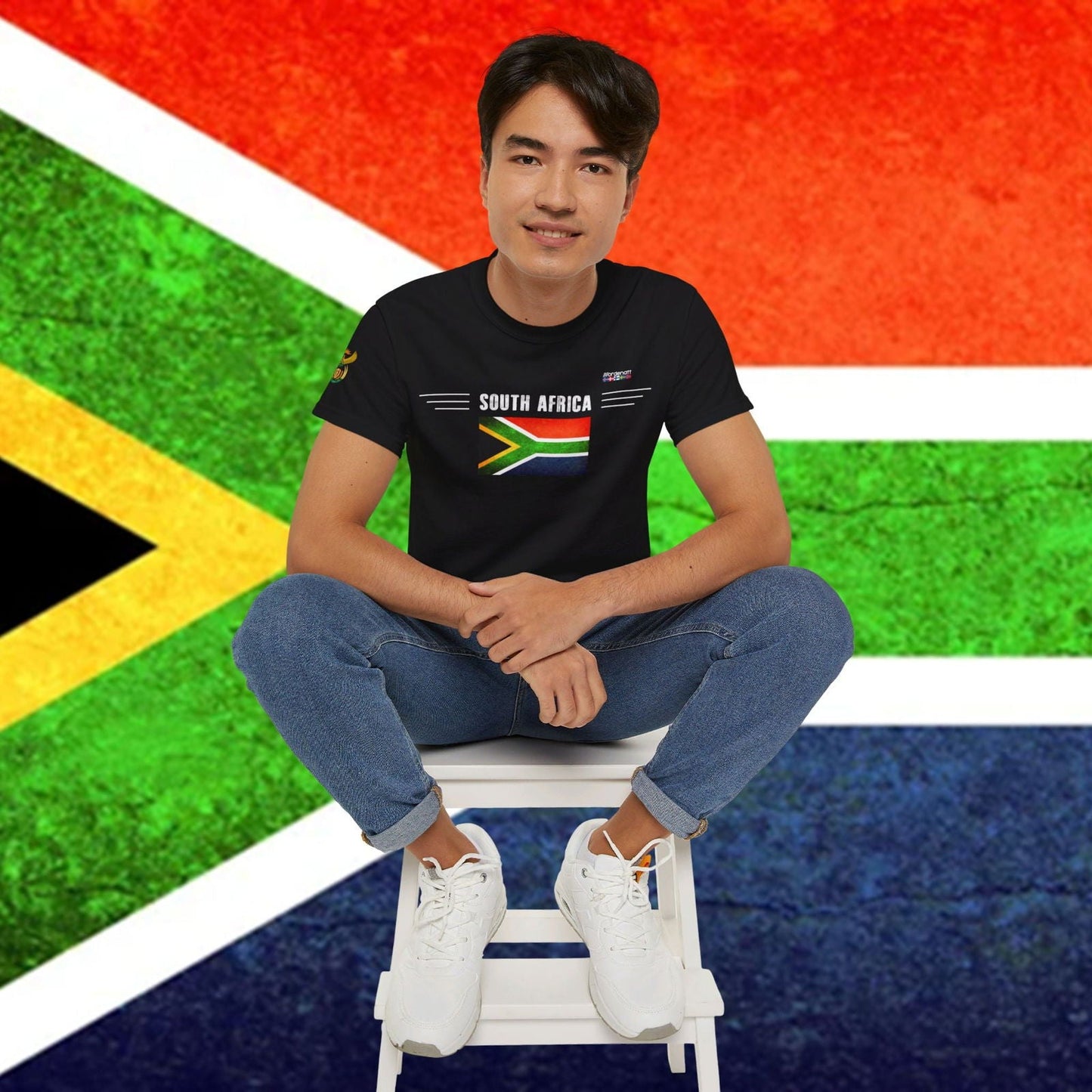 South Africa Premium Flag T-Shirt - Nordenatt TM