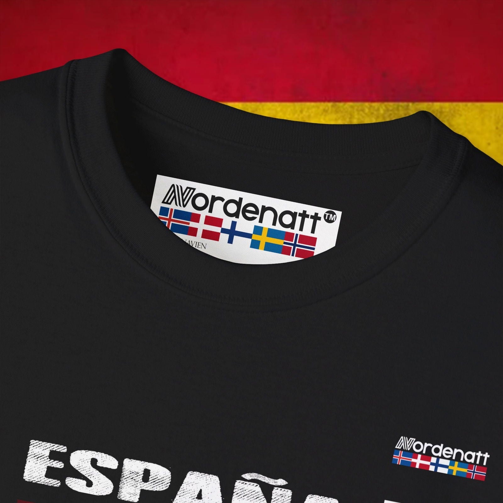 Spain Soft Cotton Flag Tee - Nordenatt TM