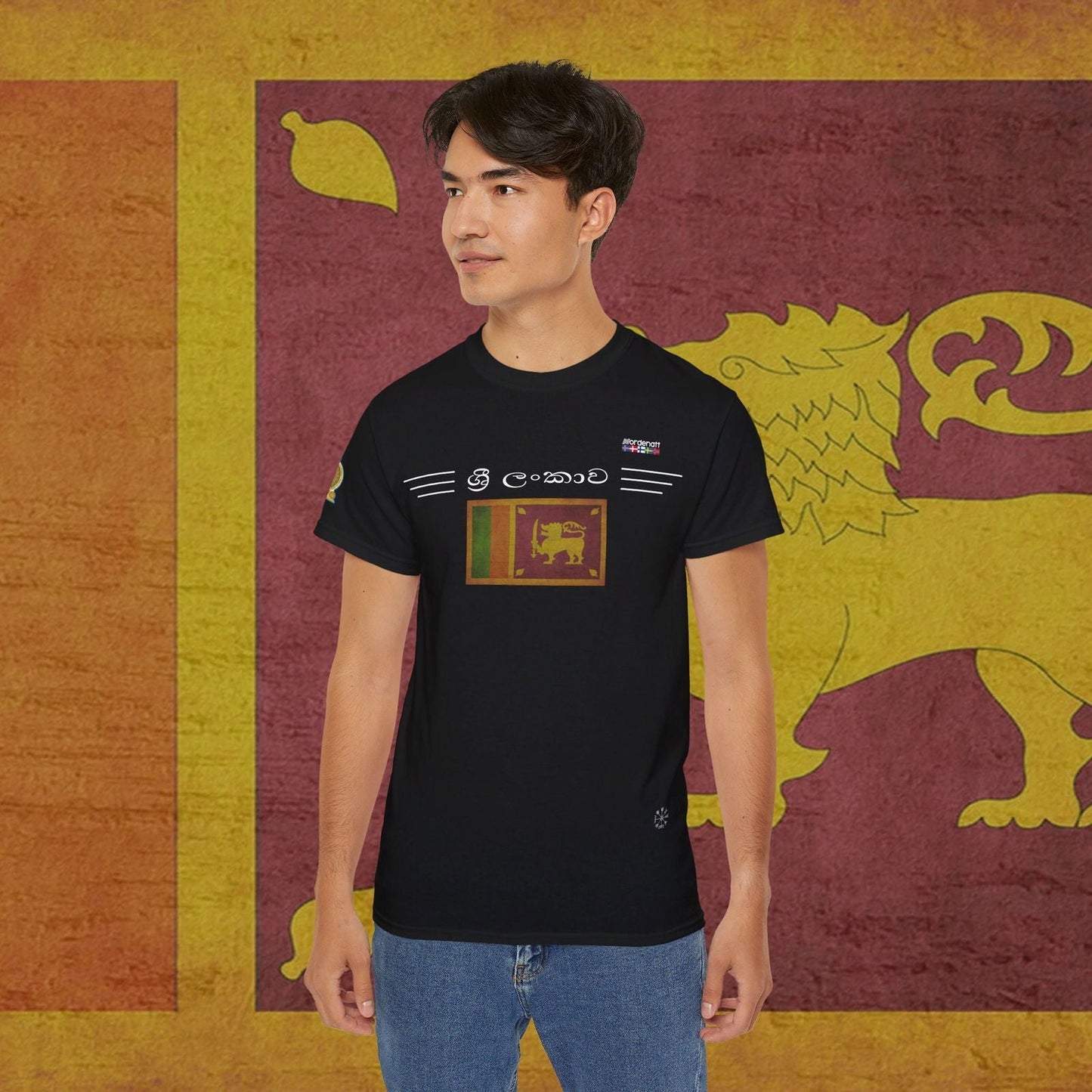 Sri Lanka Heritage Cotton T-Shirt - Nordenatt TM