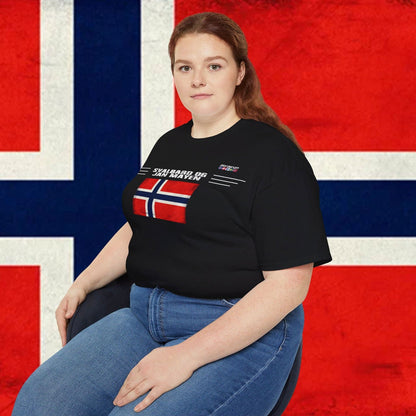 Svalbard and Jan Mayen Flag Cotton T-Shirt - Nordenatt TM