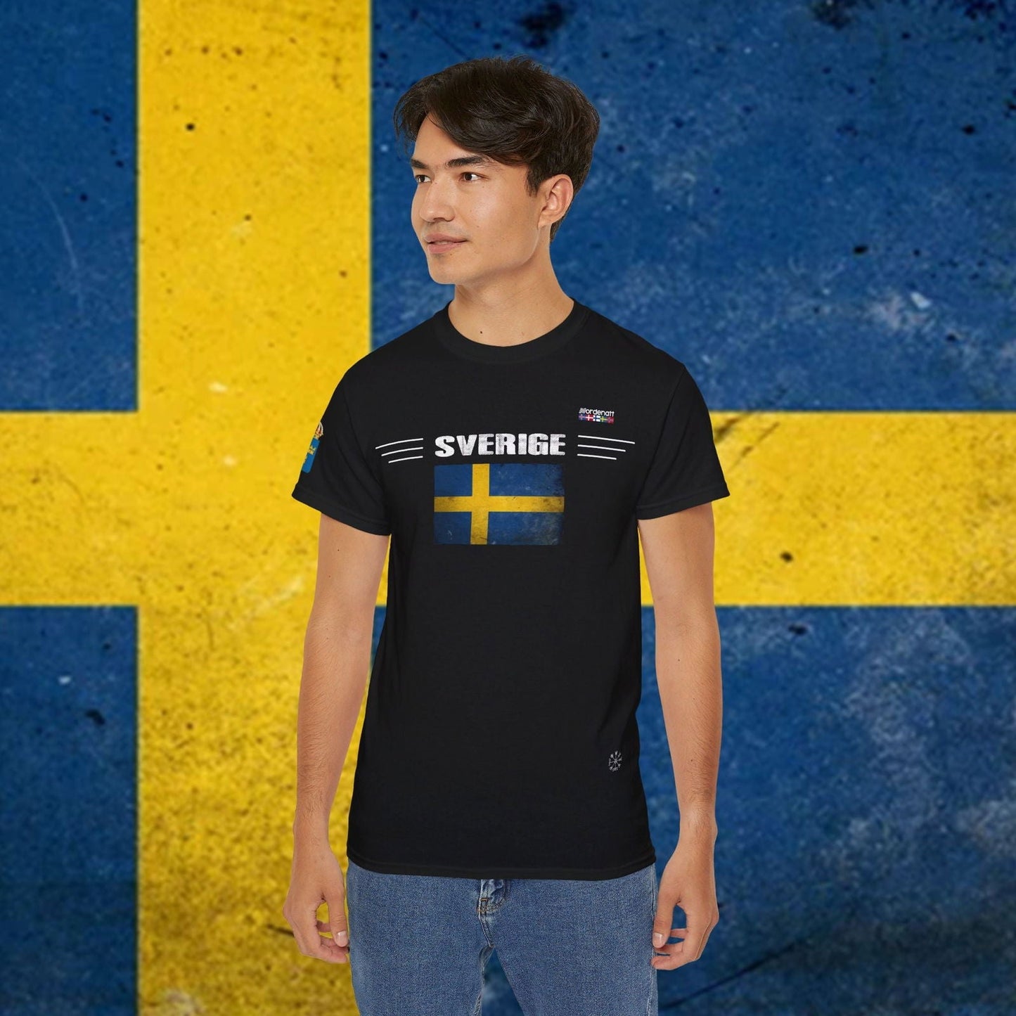 Sweden Premium Soft Cotton Tee - Nordenatt TM