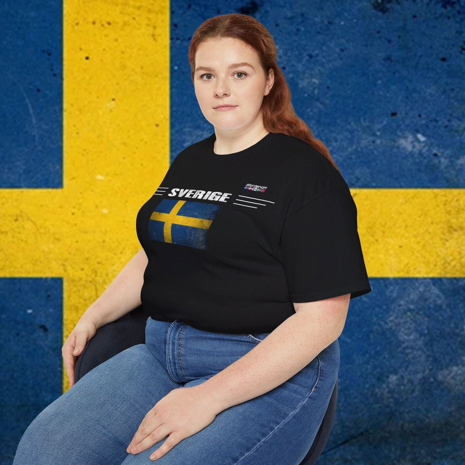 Sweden Premium Soft Cotton Tee - Nordenatt TM