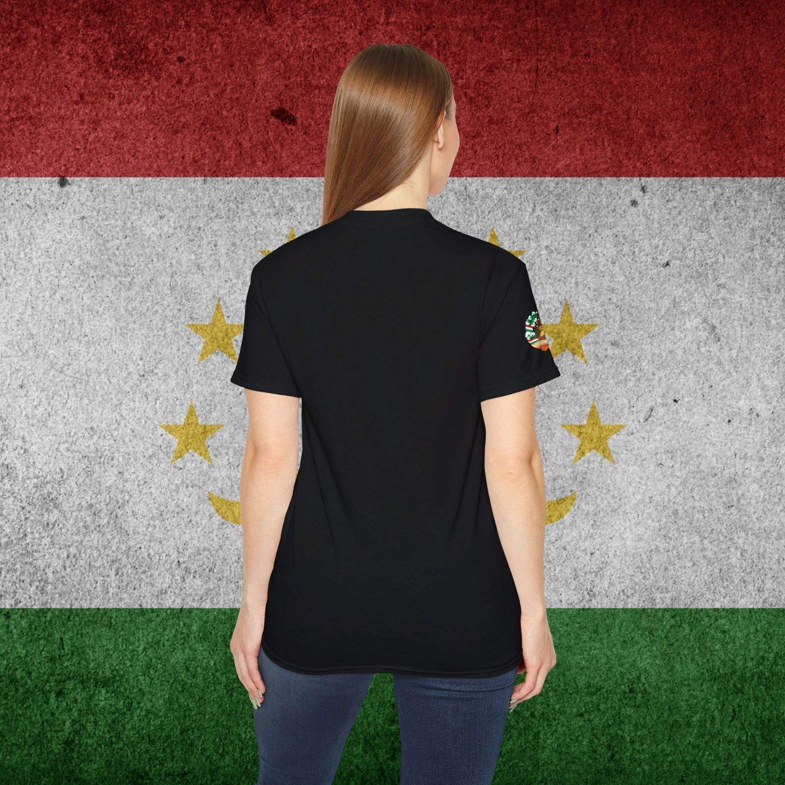 Tajikistan Flag Premium Cotton T-Shirt - Nordenatt TM