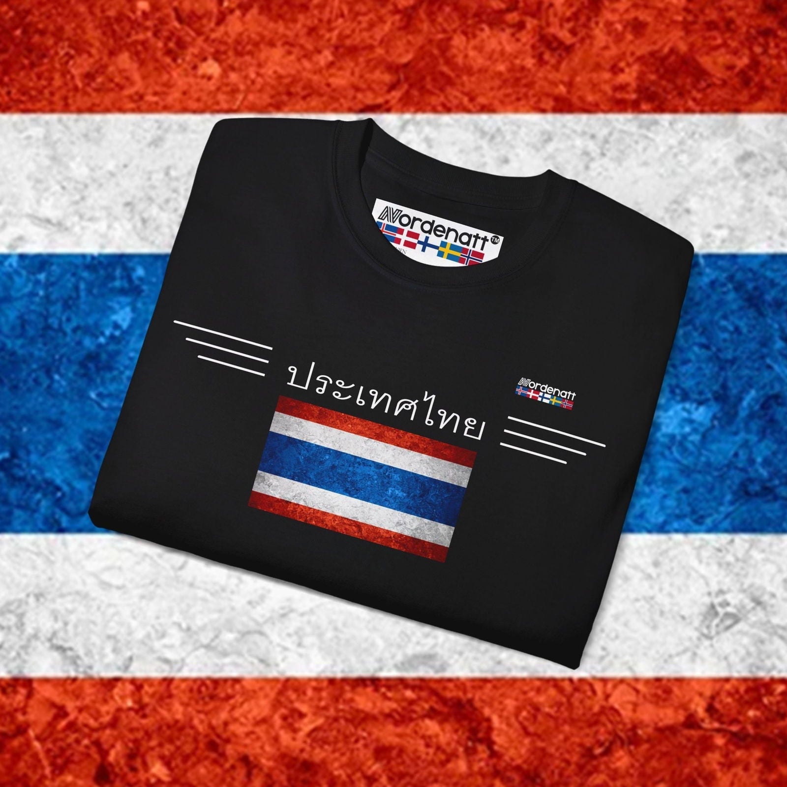 Thailand Soft Cotton Flag T-Shirt - Nordenatt TM