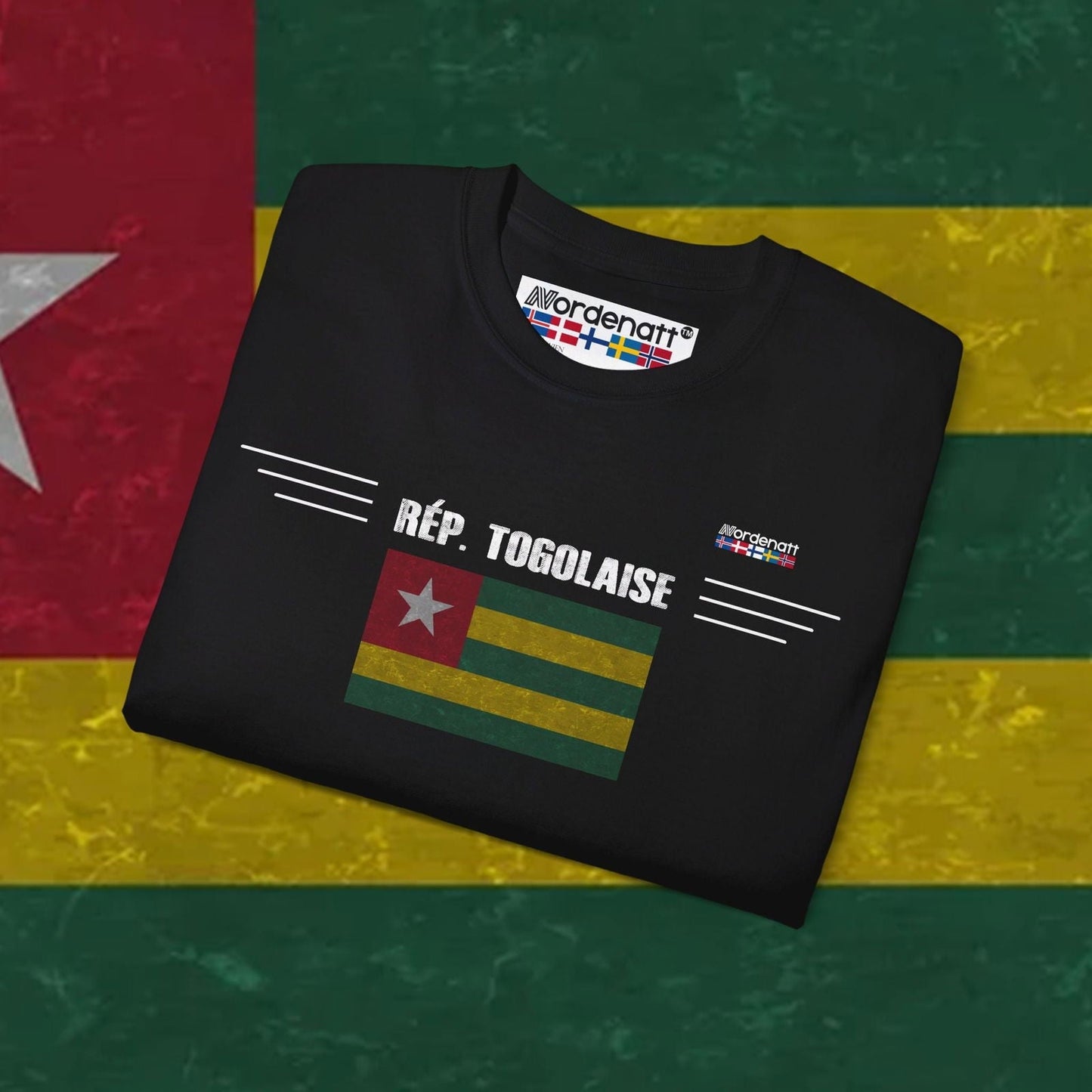 Togo Premium Flag Cotton Tee - Nordenatt TM