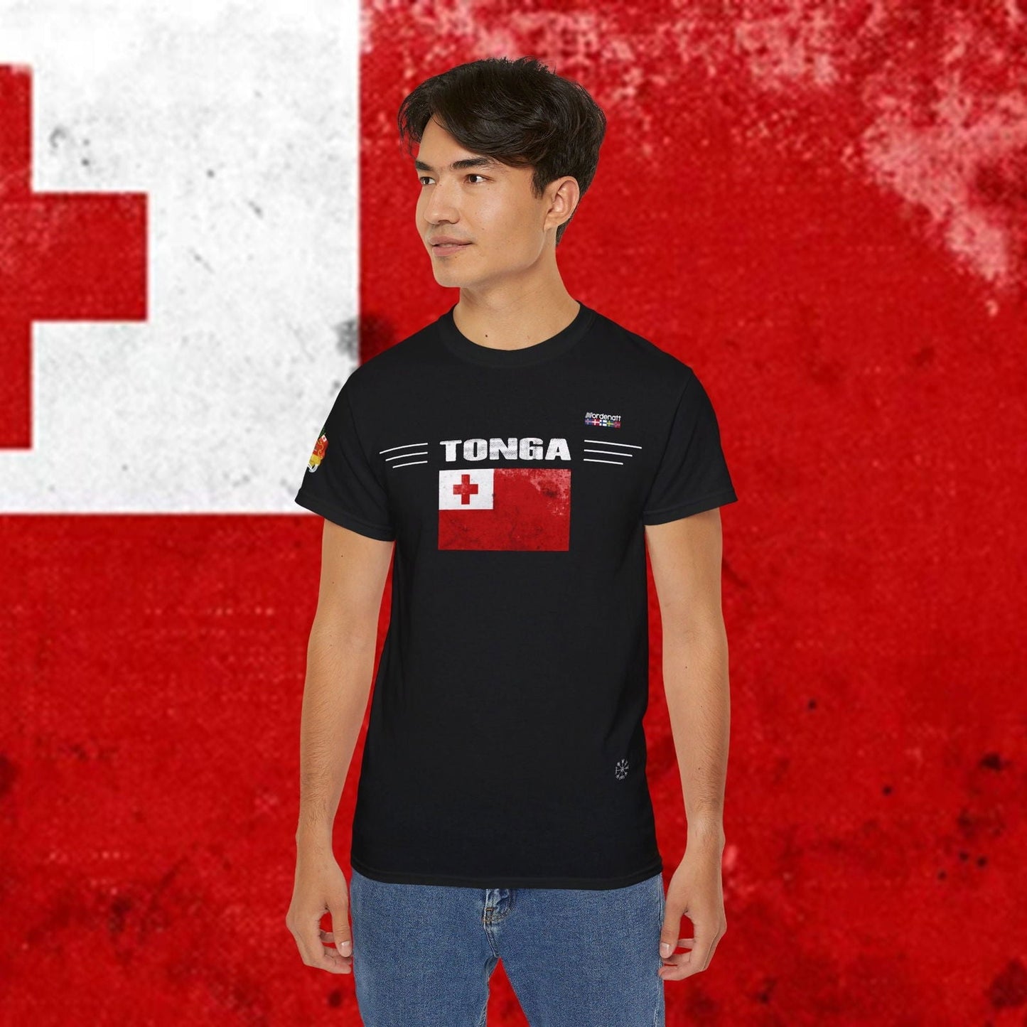 Tonga Heritage Flag Tee - Nordenatt TM