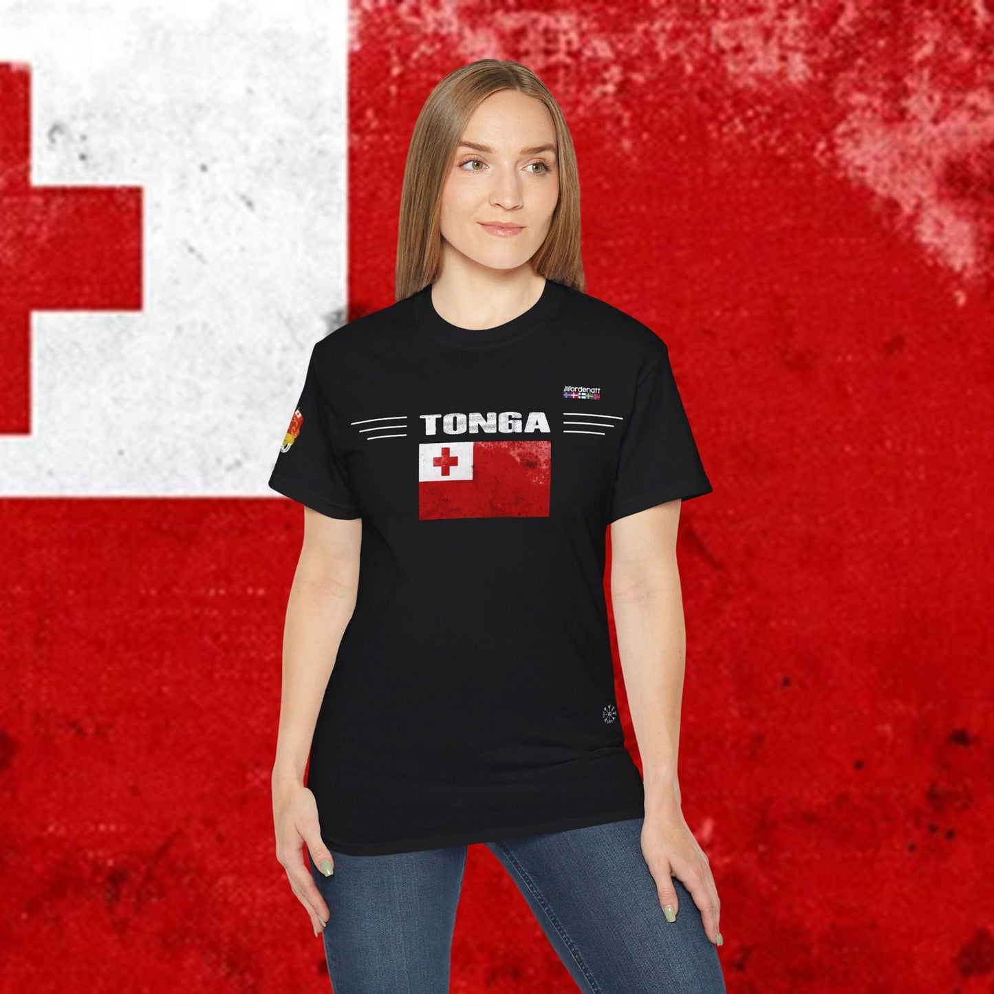 Tonga Heritage Flag Tee - Nordenatt TM