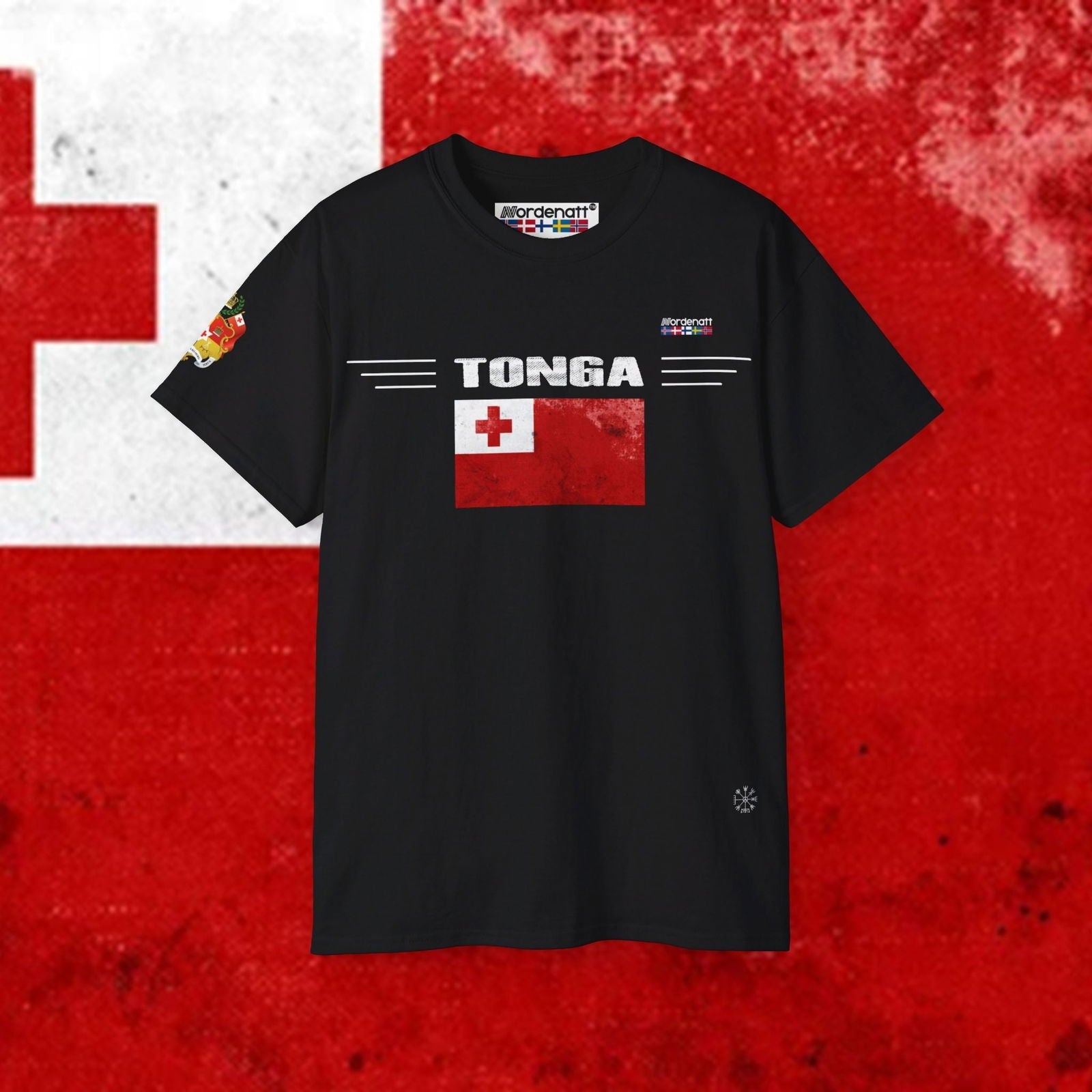 Tonga Heritage Flag Tee - Nordenatt TM