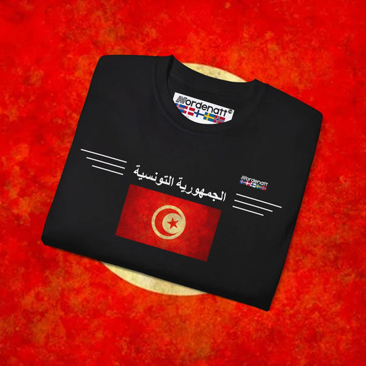 Tunisia Flag Premium Tee - Nordenatt TM