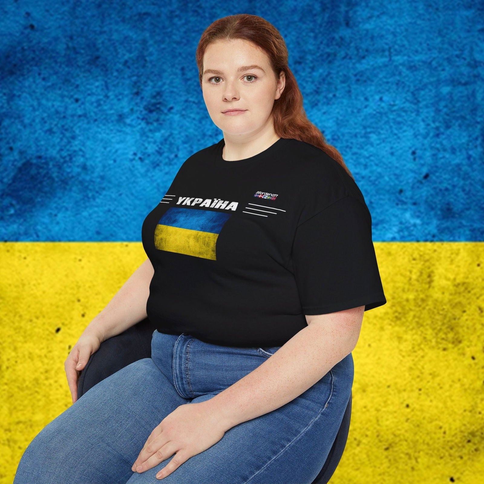 Ukraine Heritage Cotton T-Shirt - Nordenatt TM