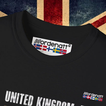 United Kingdom Premium Flag Cotton T-Shirt - Nordenatt TM