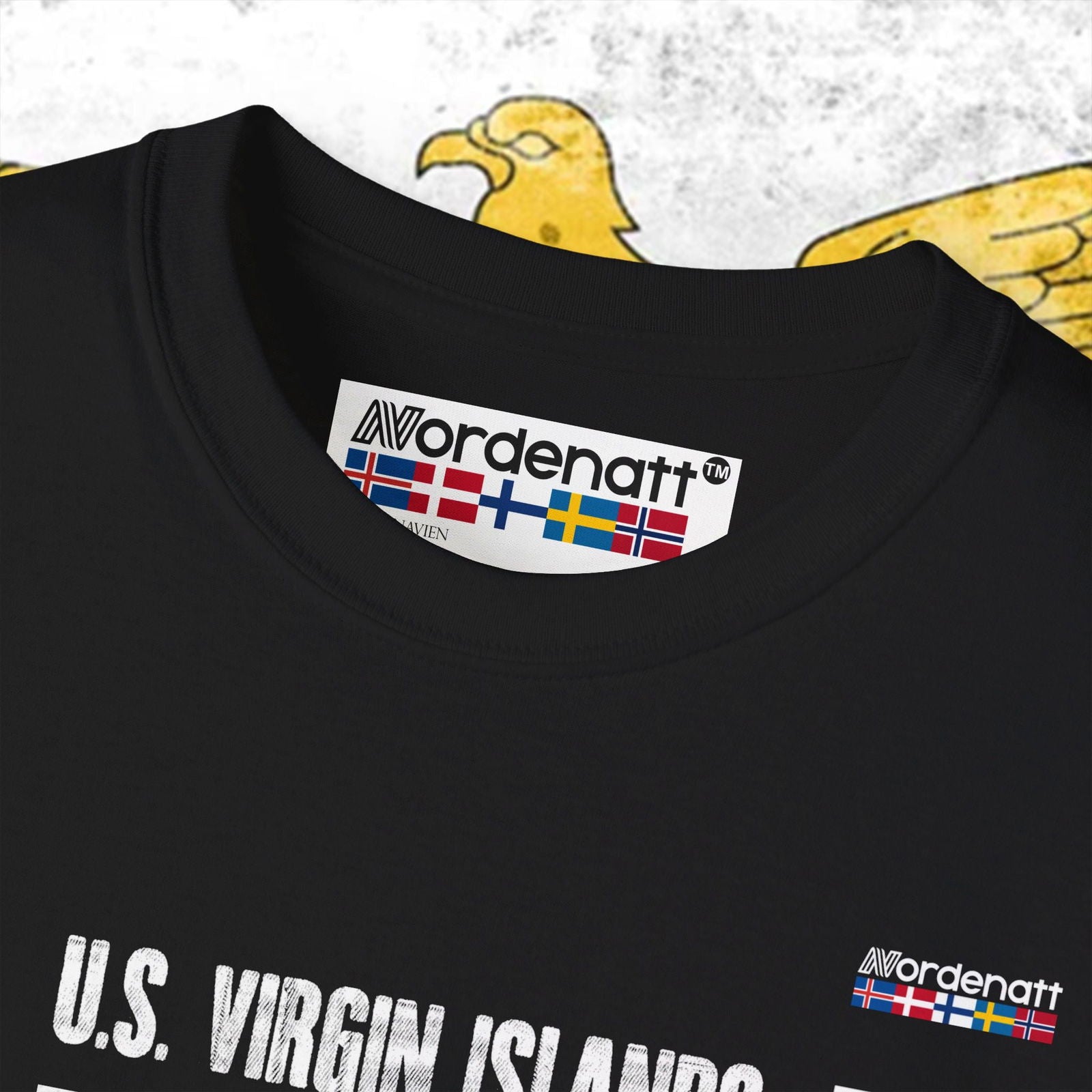 US Virgin Islands Soft Cotton Flag Tee - Nordenatt TM