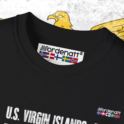 US Virgin Islands Soft Cotton Flag Tee - Nordenatt TM