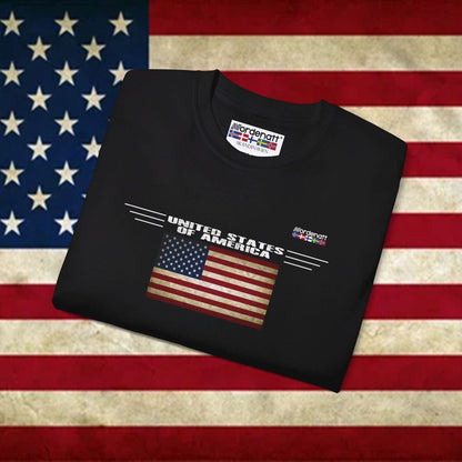 USA Premium Flag Cotton T-Shirt - Nordenatt TM