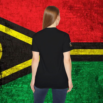 Vanuatu Soft Cotton Flag T-Shirt - Nordenatt TM