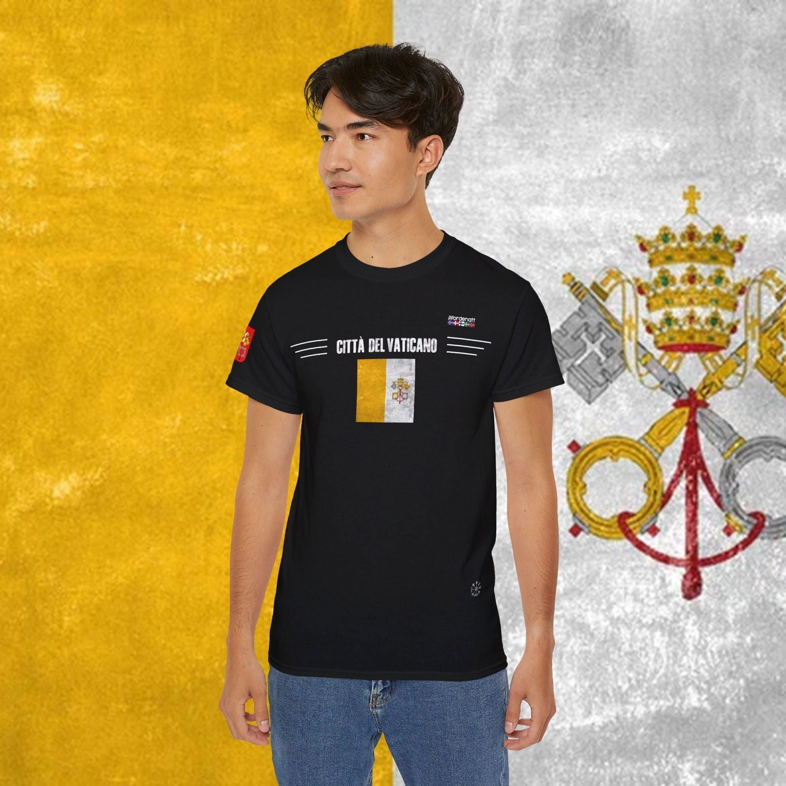 Vatican City Premium Cotton Tee - Nordenatt TM