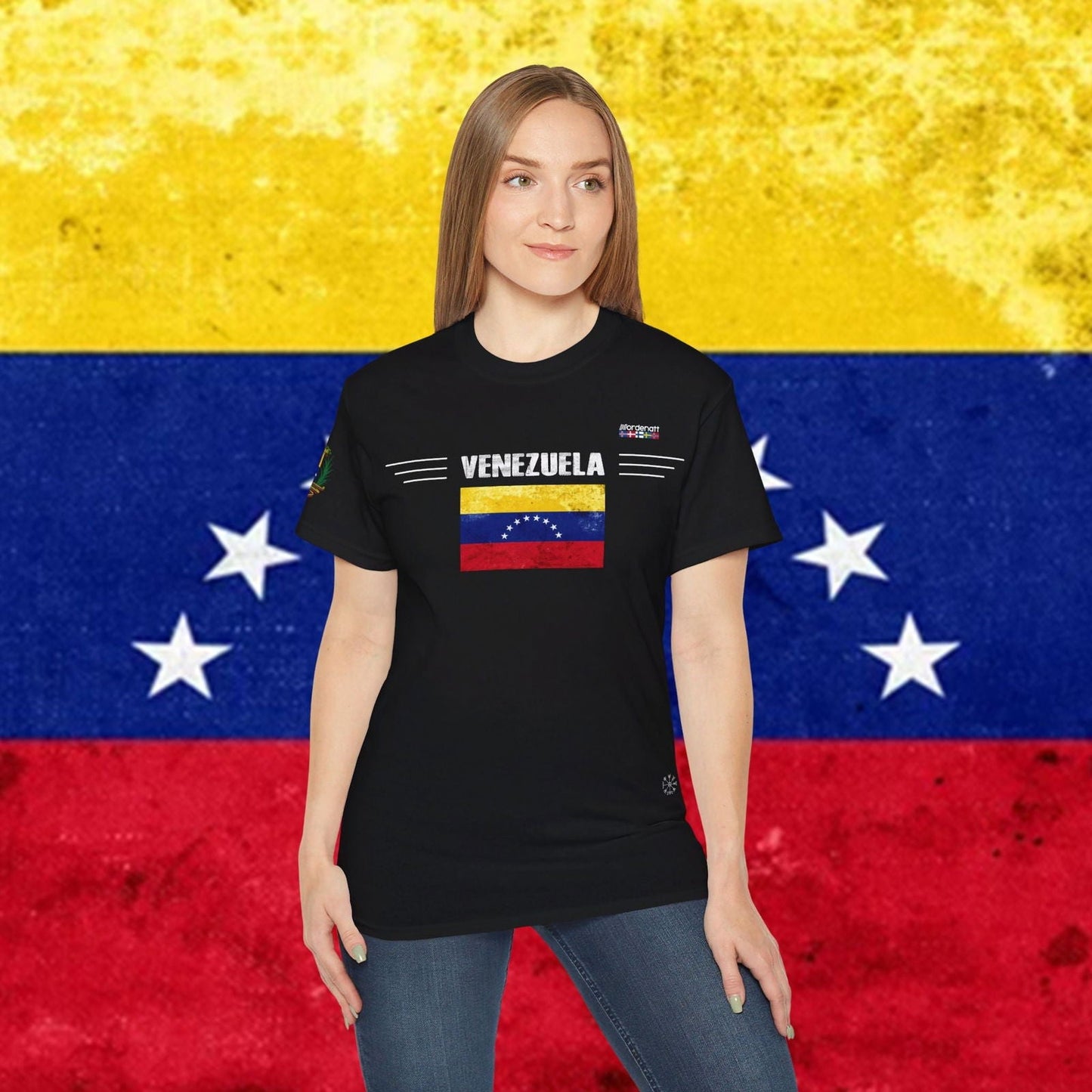 Venezuela Heritage Flag T-Shirt - Nordenatt TM