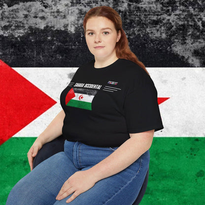 Western Sahara Flag Premium T-Shirt - Nordenatt TM