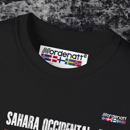 Western Sahara Flag Premium T-Shirt - Nordenatt TM