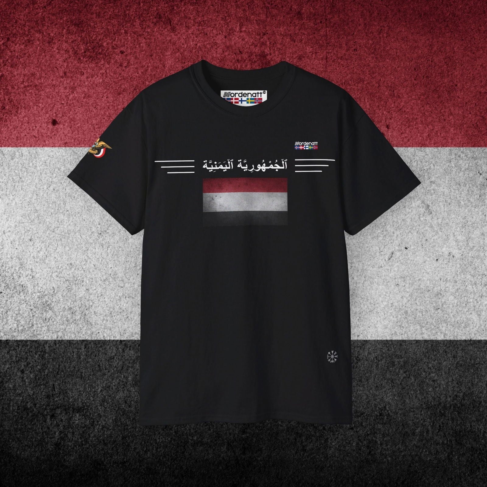 Yemen Soft Cotton Flag Tee - Nordenatt TM