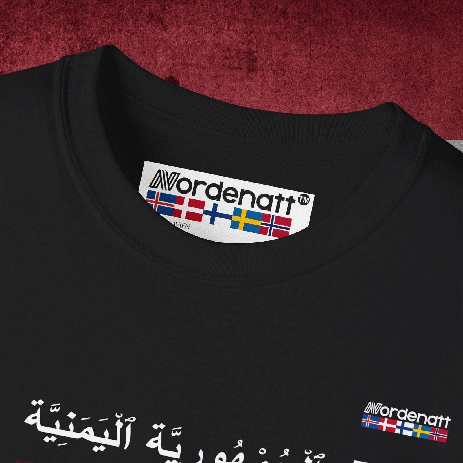 Yemen Soft Cotton Flag Tee - Nordenatt TM